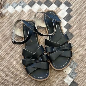 Black Salt Water Sandal